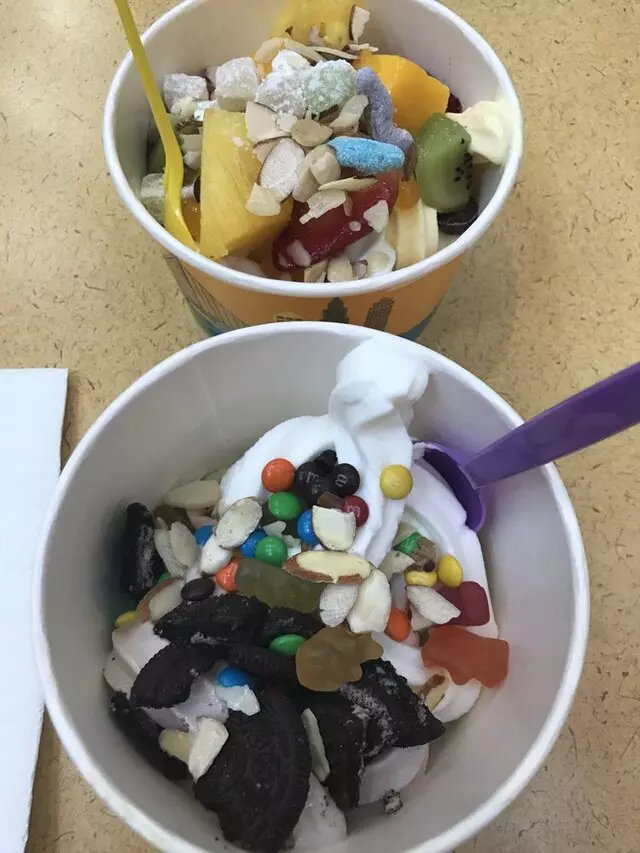 Tutti Frutti Frozen Yogurt