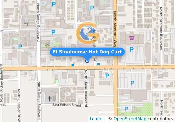 El Sinaloense Hot Dog Cart