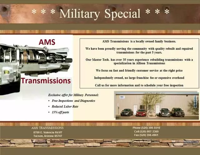 AMS Transmissions
